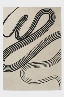 Brink en Campman - Decor Flow Sand 091309 - 140x200 cm Vloerkleed