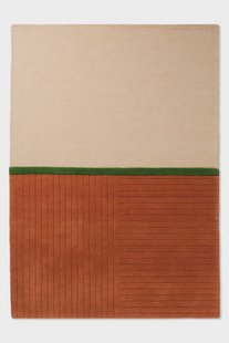 Brink en Campman - Decor Rhythm Tangerine 098003 - 140x200 cm Vloerkleed