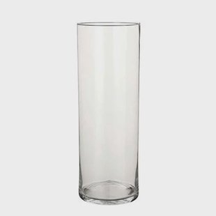 Mica Decorations Carly Vaas - H55 x Ø19 cm - Cylinder - Transparant