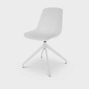 Nolon Nola-Pip Eetkamerstoel Wit - Draaibaar - Wit Onderstel