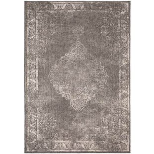 Buiten vloerkleed Sage - Grijs - dubbelzijdig - EVA Interior