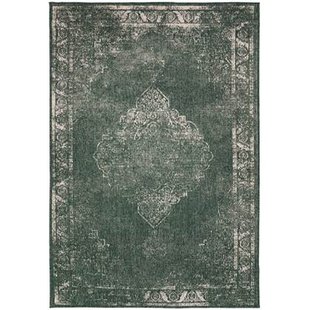 Buiten vloerkleed sage - Groen - dubbelzijdig - EVA Interior