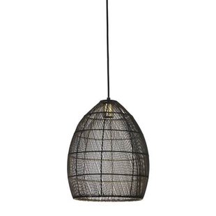 Light & Living Hanglamp Meya - Zwart - Ø30cm