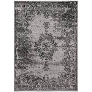 Vintage Vloerkleed Bloom - Grijs - EVA Interior - 185 x 270 cm