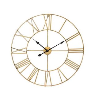 Riverdale - Wandklok Wales Rond - Ø40cm - goud - Goud