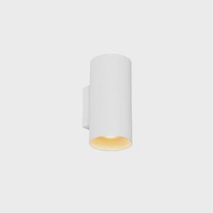 QAZQA Design wandlamp wit rond 2-lichts - Sab