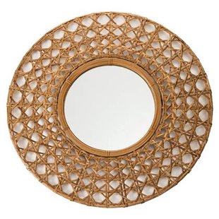 Fine Asianliving Ronde Wandspiegel Frame Handgeweven Fine Asianliving Ronde Wandspiegel Frame Handgeweven