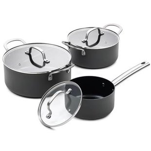 ISENVI Murray Combi Kookpannenset 9 delig - RVS grepen