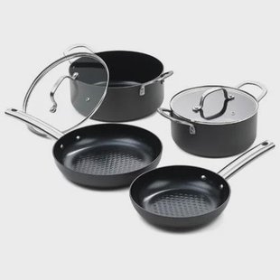 ISENVI Murray Super Combi - Pannenset 12 delig - RVS grepen