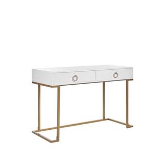 Beliani - WESTPORT - Kaptafel - Wit - Metaal