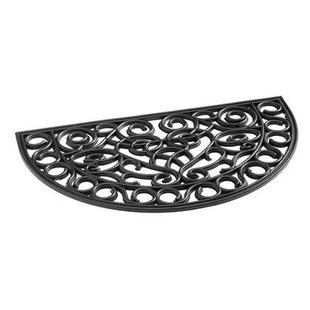 MD Entree - Deurmat - Rubbermat - Country Halfmoon - 45 x 75 cm