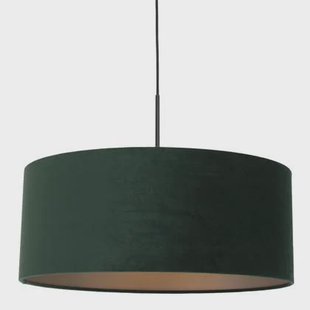 Steinhauer - hanglamp - Sparkled Light - groen - metaal velours stof