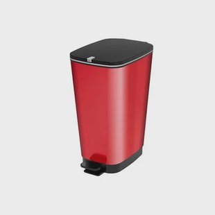 Kis Chic Bin Pedaalemmer - 50L - rood Kis Chic Bin Pedaalemmer - 50L - rood