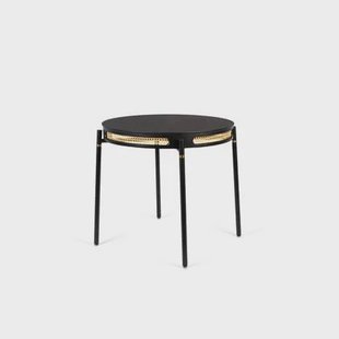 Bold Monkey Don&apos;t Stop The Webbing ronde eettafel 80 cm - Zwart