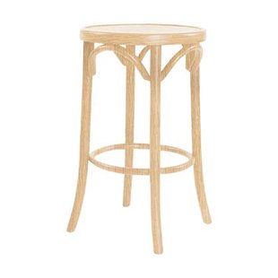 Fameg Diana houten barkruk naturel - 61 cm