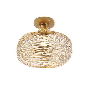 QAZQA Design plafondlamp goud staal - Sarella