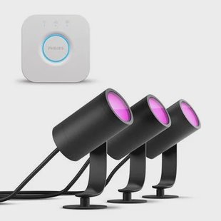 Philips Hue Lily Tuinspot Starterspakket met Hue Bridge Philips Hue Lily Tuinspot Starterspakket met Hue Bridge