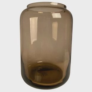 Vase The World Wolga M taupe Ø19 x H27 cm