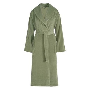 Badjas Grace Smoke Green | M | Groen | Katoen | Polyester