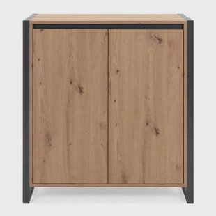 Finori Dressoir artisan oak and anthracite grey Finori Dressoir artisan oak and anthracite grey