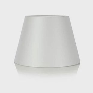 Tolomeo lampenkap Ø42 grijs satijn