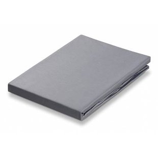 Satin Hoeslaken Steel Grey | 140 x 200 cm | Grijs | Satijnkatoen