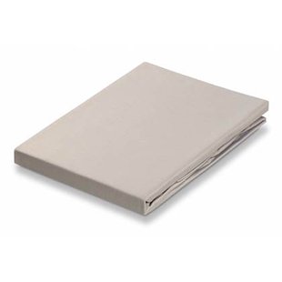 Satin Hoeslaken Sand | 140 x 200 cm | Beige | Bruin | Satijnkatoen