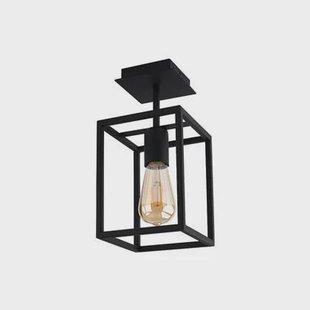 Nowodvorski Plafondlamp Crate H 30,5 cm B 15 cm zwart Nowodvorski Plafondlamp Crate H 30,5 cm B 15 cm zwart