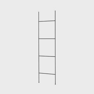 Fera Handdoekladder Black | Zwart | Staal