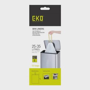 EKO Type E Afvalzak 25-35 Liter - 6 x 12 Zakken