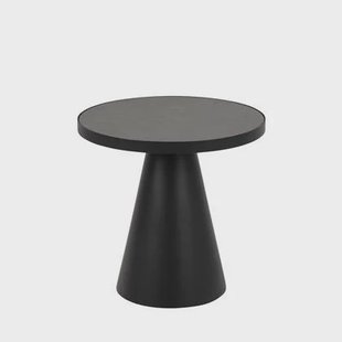 Rebellenclub Salontafel Leeds Rond S Ø45 cm - Zwart Keramiek