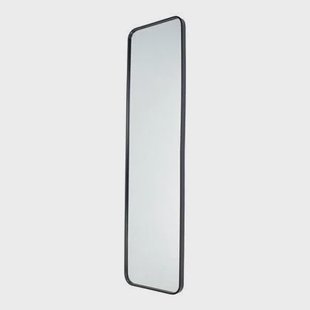 Fragix Boston Passpiegel - Zwart - Metaal - 150x40 Fragix Boston Passpiegel - Zwart - Metaal - 150x40