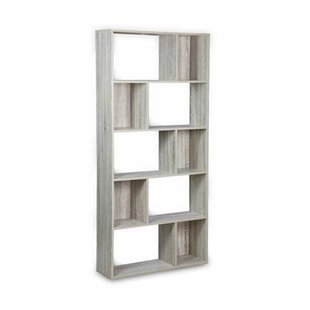 sweeek - Asymmetrische boekenkast met 5 planken en 10 vakken