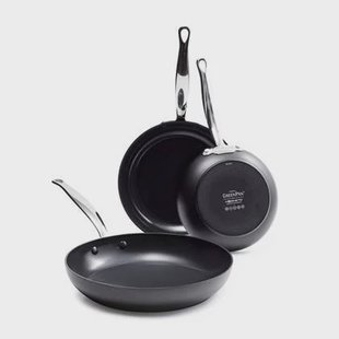 GreenPan Barcelona Infinity Pro Braadpannenset - 3 delig - Keramisch