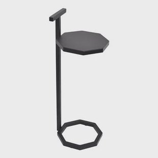 LOFT42 Octa Bijzettafel - Zwart - Metaal - 69x24