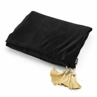 FURNILUX - Deken Royalty - Zwart