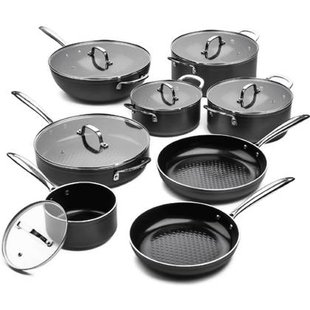 ISENVI Victoria Forged Chef Totaal Pannenset 20 delig - RVS grepen