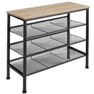 tectake® Schoenenrek Wolverhampton 75,5x30,5x69,5cm