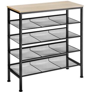 tectake® Schoenenrek Bournemouth 75,5x30,5x85,5cm