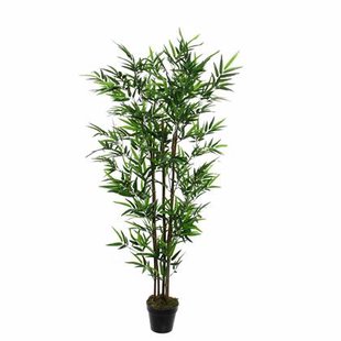 Mica Decorations Bamboe Kunstplant H155 cm Groen Mica Decorations Bamboe Kunstplant H155 cm Groen