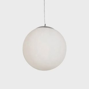 QAZQA Scandinavische hanglamp opaal glas 50cm - Ball 50
