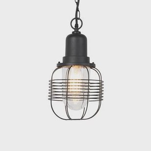QAZQA Landelijke buiten hanglamp zwart IP44 - Guardado QAZQA Landelijke buiten hanglamp zwart IP44 - Guardado