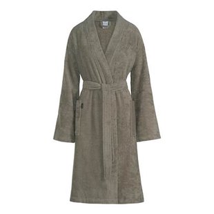 Badjas Toledo Steel Grey | M | Grijs | Katoen