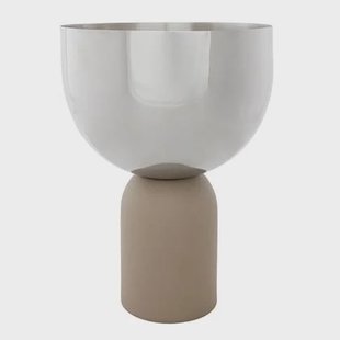 Torus bloempot large Ø22 taupe