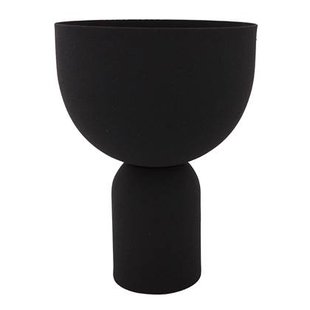 Torus bloempot large Ø22 zwart