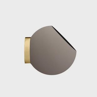 Globe muurbloempot Ø17 taupe