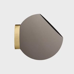 Globe muurbloempot Ø21 taupe