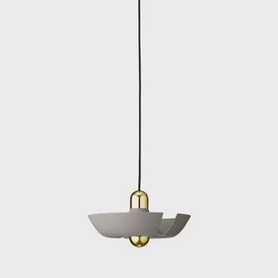 Cycnus hanglamp Ø30 taupe|goud