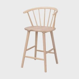 Rowico Home Carmen houten barkruk whitewash - 65 cm