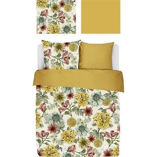 Jet Originals Dekbedovertrek Katoen Satijn Yellow Touch - geel